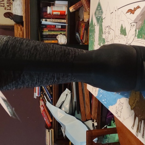 Nwt muck boot youth element Black/heathered jersey sub zero winter sz 3 - Picture 2 of 8